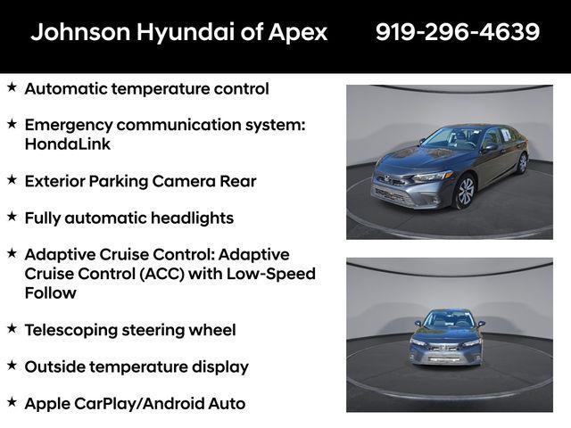 used 2024 Honda Civic car, priced at $22,988