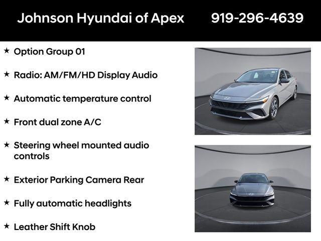 used 2025 Hyundai Elantra car, priced at $20,998