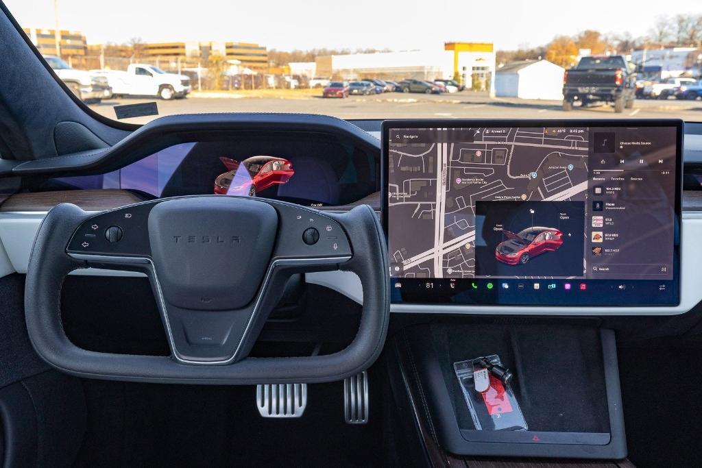 used 2023 Tesla Model S car, priced at $48,485