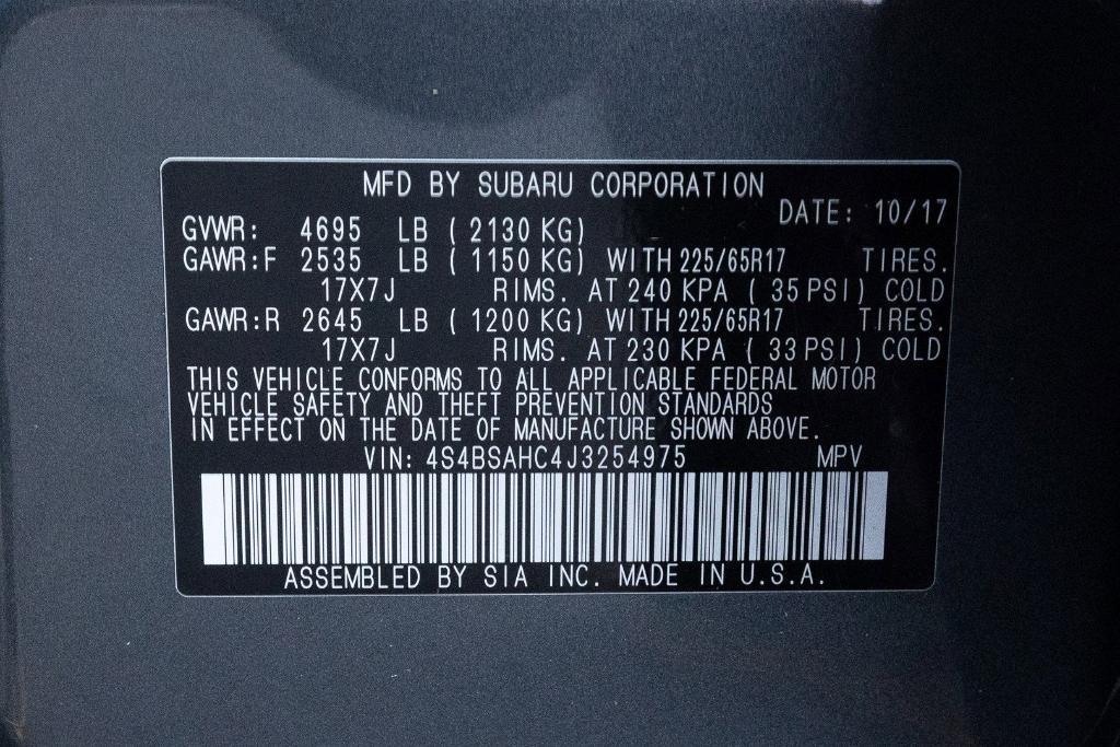 used 2018 Subaru Outback car, priced at $16,984