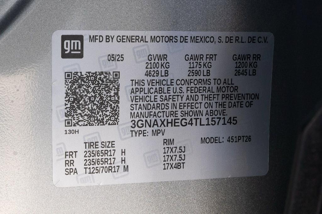 new 2026 Chevrolet Equinox car, priced at $23,220