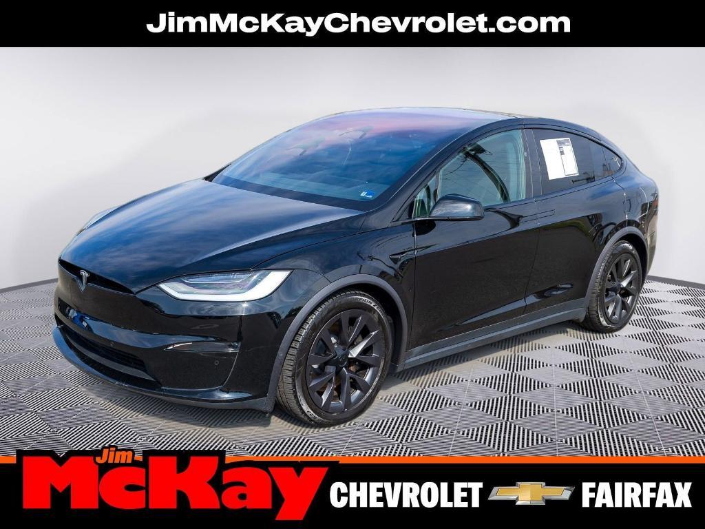 used 2023 Tesla Model X car, priced at $56,571