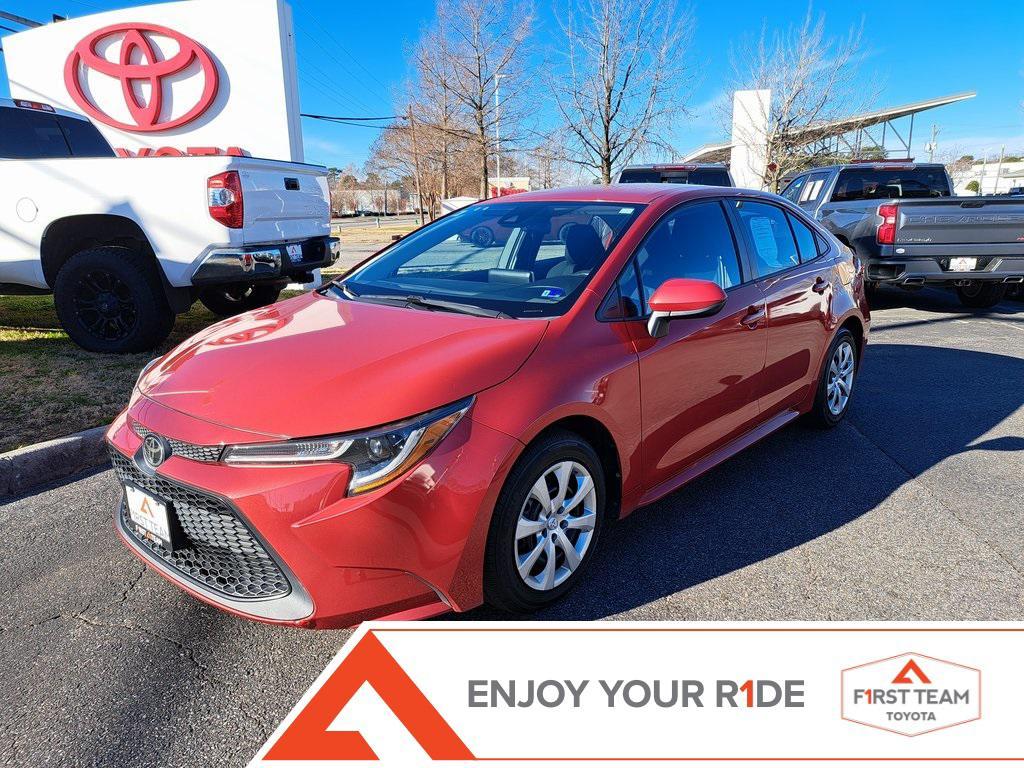 used 2021 Toyota Corolla car, priced at $17,500