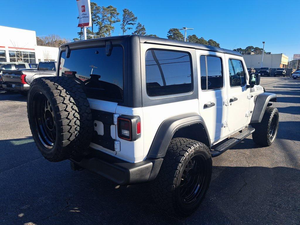 used 2022 Jeep Wrangler Unlimited car, priced at $25,300