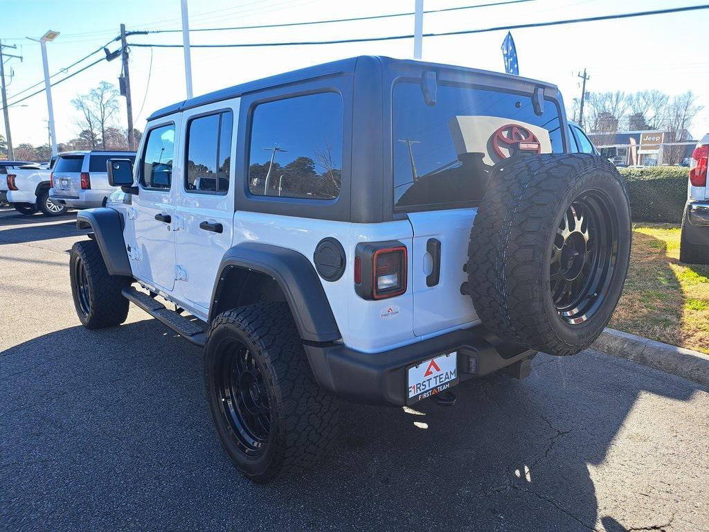 used 2022 Jeep Wrangler Unlimited car, priced at $25,300