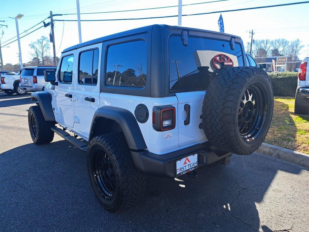 used 2022 Jeep Wrangler Unlimited car, priced at $25,300