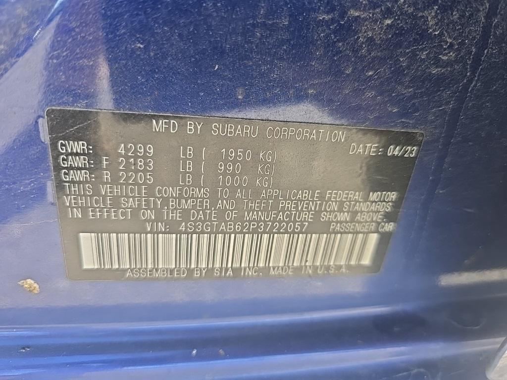 used 2023 Subaru Impreza car, priced at $20,900