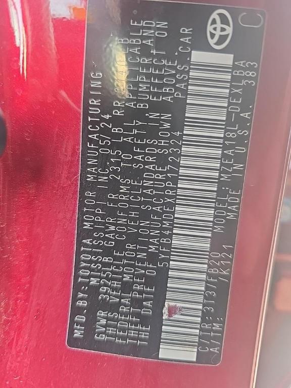 used 2024 Toyota Corolla car, priced at $20,200