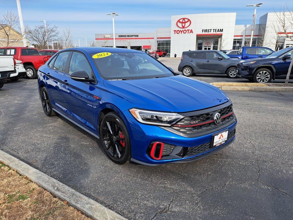 used 2024 Volkswagen Jetta GLI car, priced at $27,800