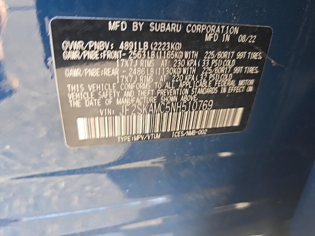 used 2022 Subaru Forester car, priced at $27,900