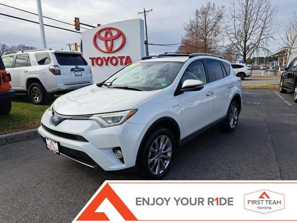 used 2018 Toyota RAV4 Hybrid car, priced at $14,900