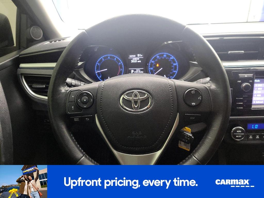 used 2015 Toyota Corolla car, priced at $15,998