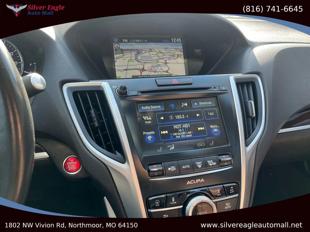 used 2015 Acura TLX car, priced at $14,995