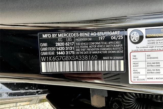 new 2025 Mercedes-Benz S-Class car, priced at $137,580