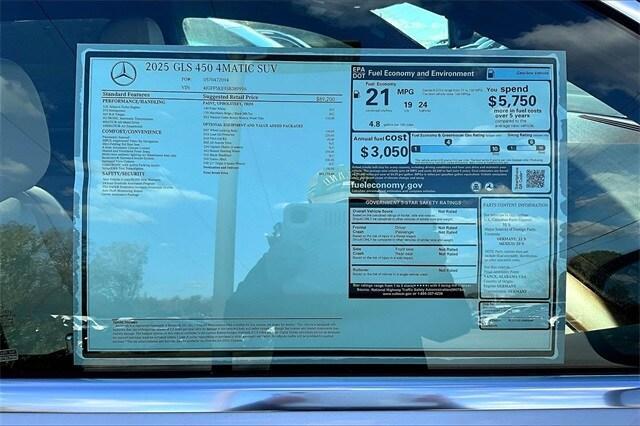 new 2025 Mercedes-Benz GLS 450 car, priced at $91,775