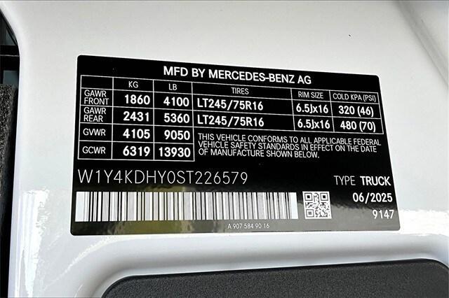 new 2025 Mercedes-Benz Sprinter 2500 car, priced at $60,376