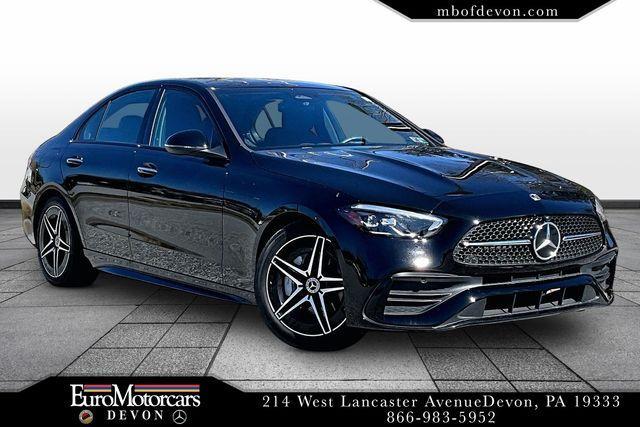 used 2023 Mercedes-Benz C-Class car, priced at $37,992