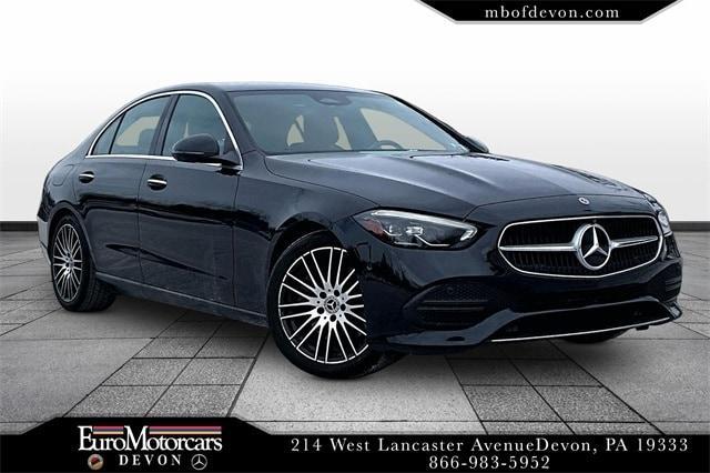 used 2022 Mercedes-Benz C-Class car, priced at $32,990
