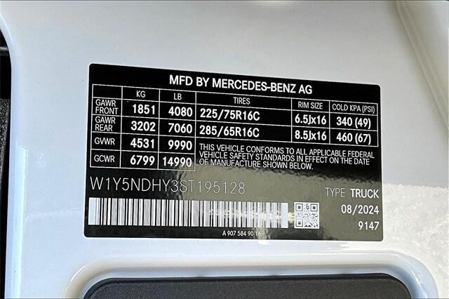 new 2025 Mercedes-Benz Sprinter 3500 car, priced at $65,619