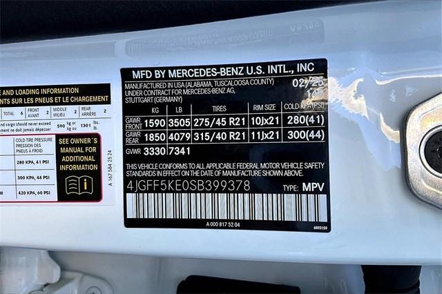 new 2025 Mercedes-Benz GLS 450 car, priced at $91,775