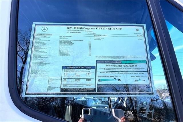 new 2025 Mercedes-Benz Sprinter 3500XD car, priced at $72,692