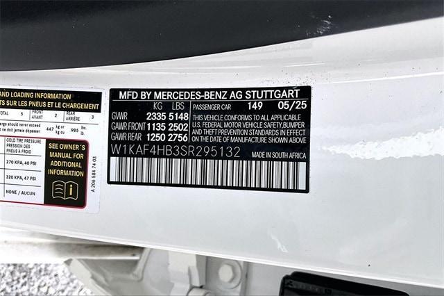 used 2025 Mercedes-Benz C-Class car, priced at $44,635