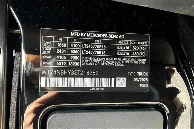 new 2025 Mercedes-Benz Sprinter 2500 car, priced at $56,475