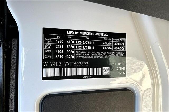 new 2026 Mercedes-Benz Sprinter 2500 car, priced at $60,779