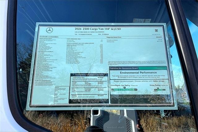 new 2026 Mercedes-Benz Sprinter 2500 car, priced at $60,779