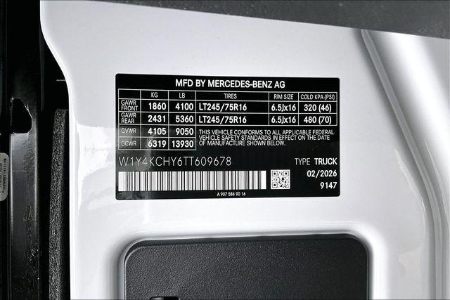 new 2026 Mercedes-Benz Sprinter 2500 car, priced at $62,856