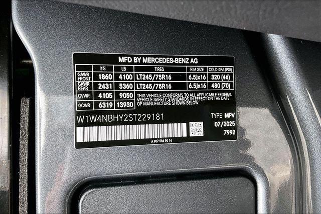 new 2025 Mercedes-Benz Sprinter 2500 car, priced at $65,305