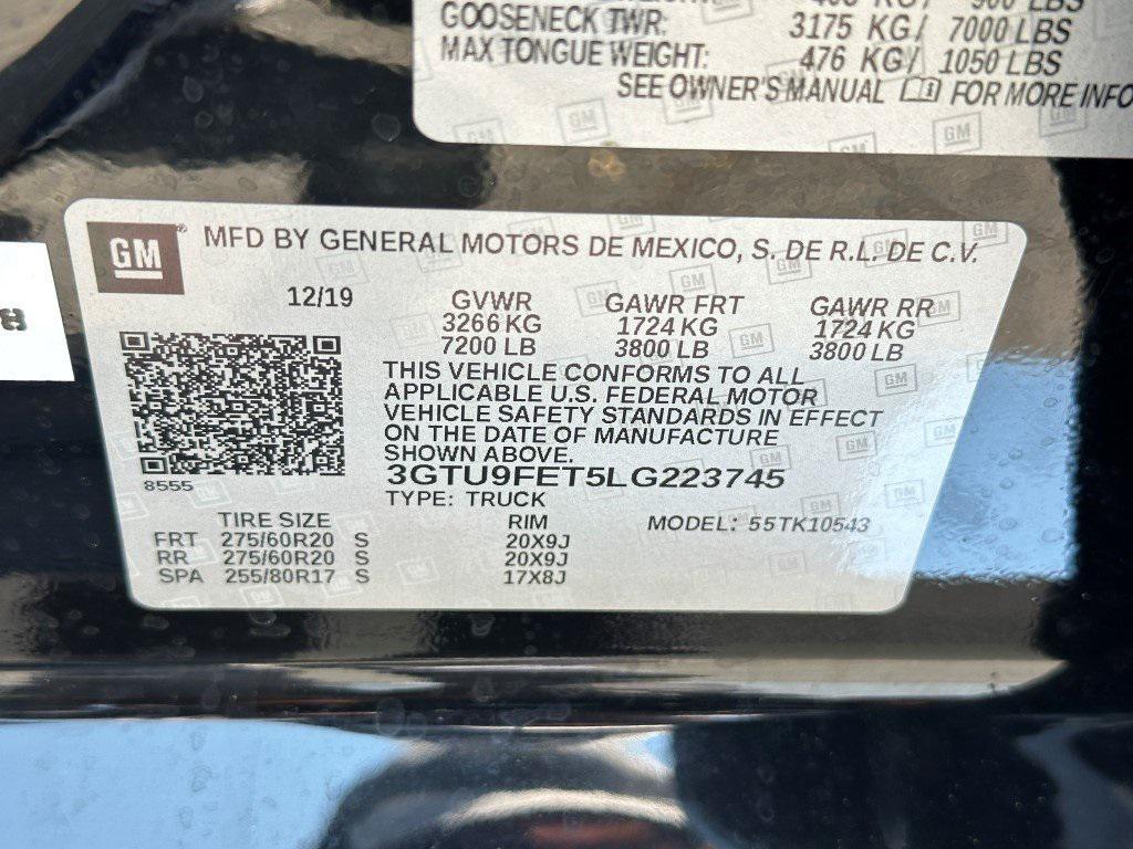 2020 Onyx Black GMC Sierra 1500