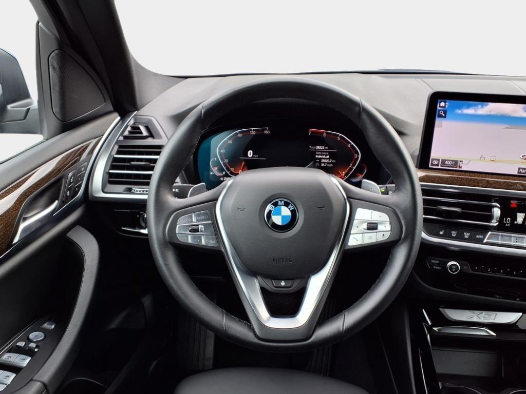 used 2022 BMW X3 car, priced at $31,500