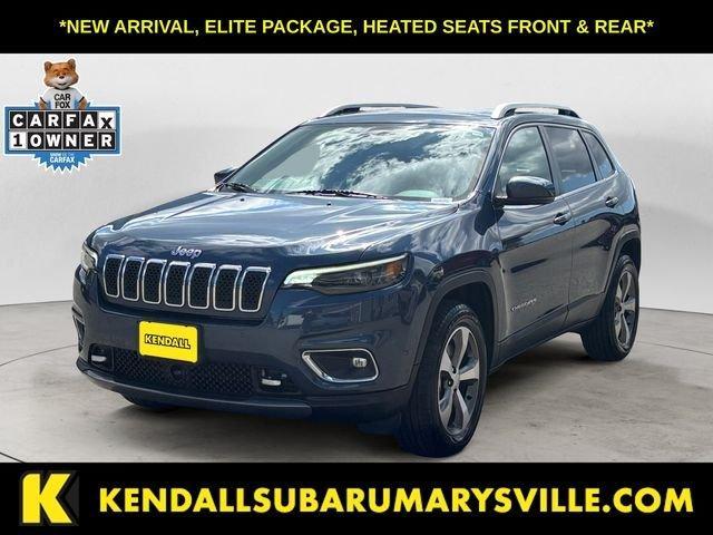 used 2021 Jeep Cherokee car, priced at $20,971