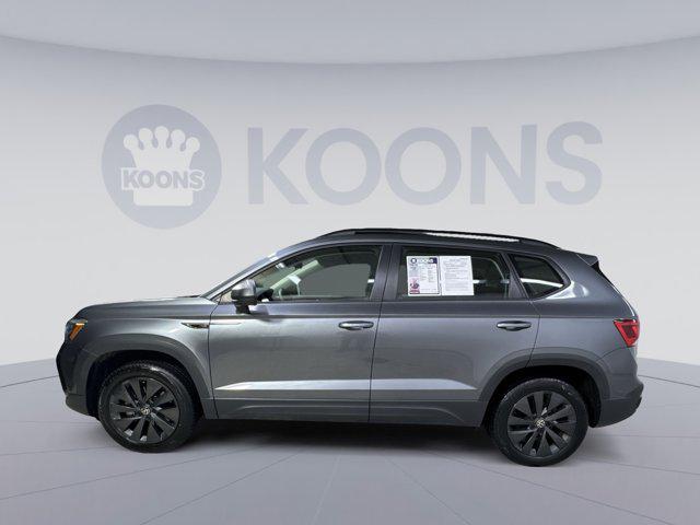 used 2024 Volkswagen Taos car, priced at $17,500