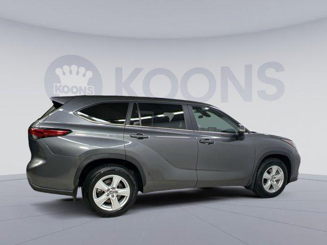 used 2023 Toyota Highlander car, priced at $27,500