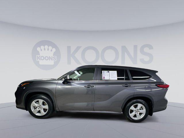 used 2023 Toyota Highlander car, priced at $27,500