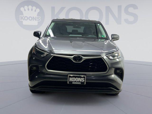 used 2023 Toyota Highlander car, priced at $27,500