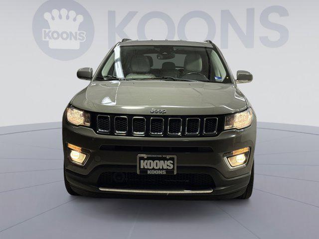 used 2021 Jeep Compass car, priced at $14,200