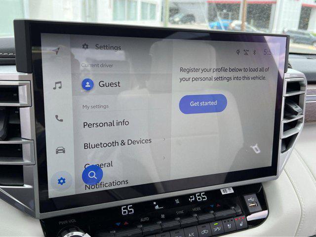 new 2025 Toyota Tundra Hybrid car, priced at $77,168