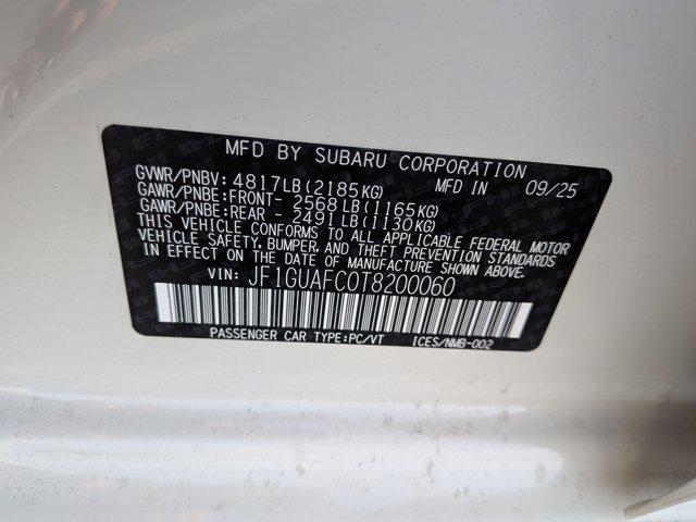 new 2026 Subaru Impreza car, priced at $28,590