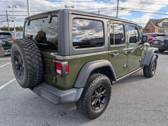 used 2022 Jeep Wrangler Unlimited car, priced at $27,495