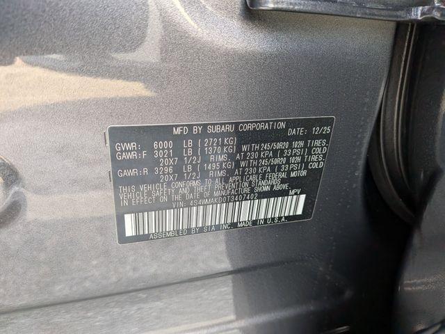 new 2026 Subaru Ascent car, priced at $52,479