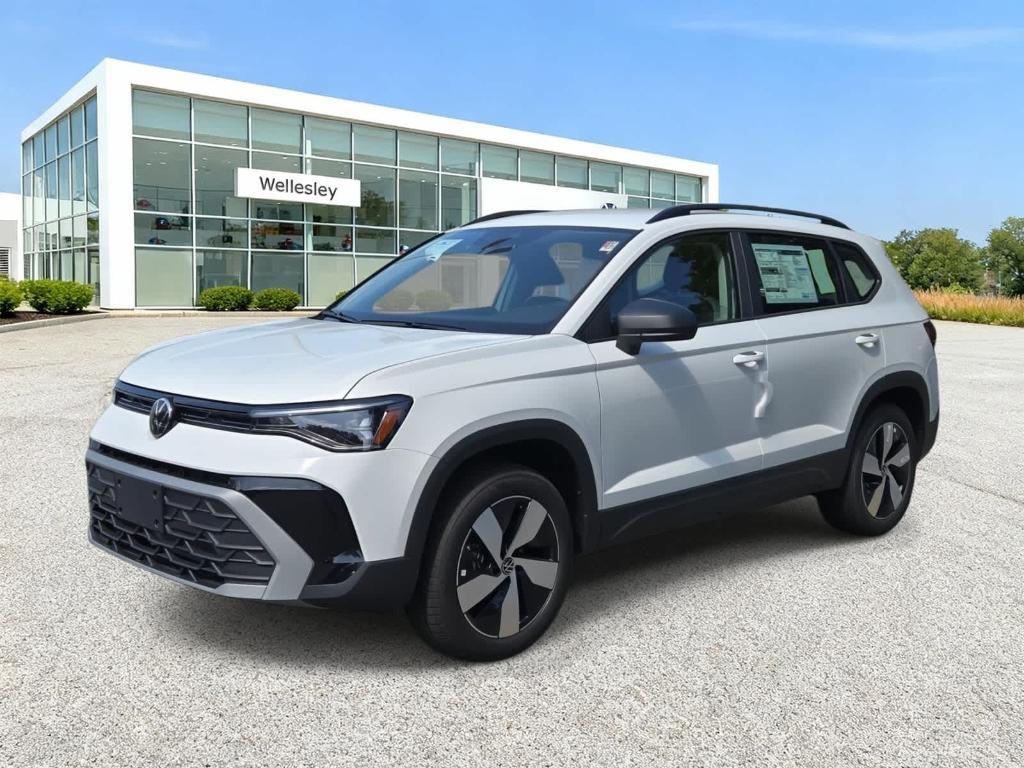 new 2025 Volkswagen Taos car, priced at $25,676