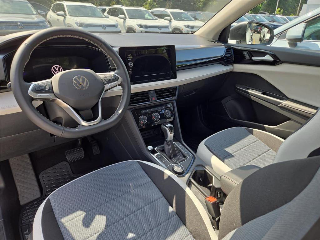 new 2025 Volkswagen Taos car, priced at $25,676