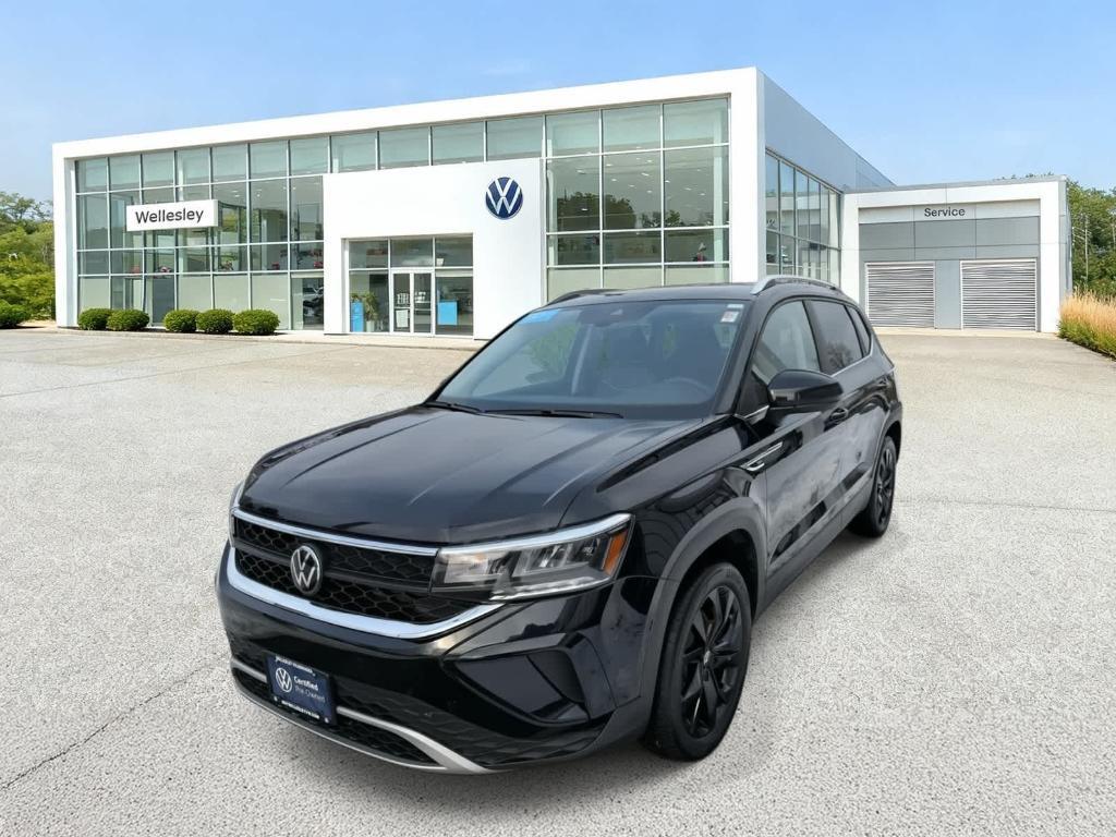 used 2023 Volkswagen Taos car, priced at $21,995