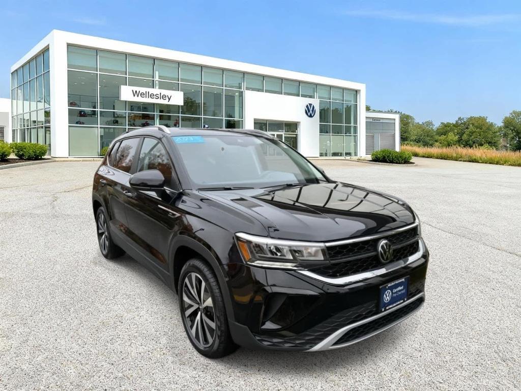 used 2023 Volkswagen Taos car, priced at $21,995