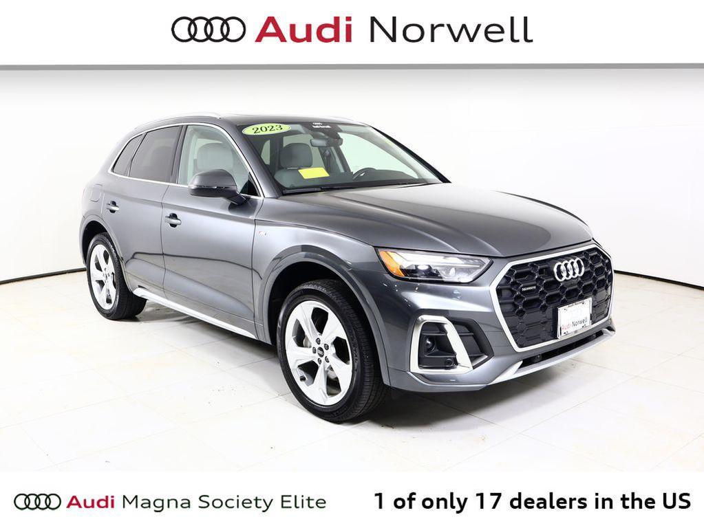 used 2023 Audi Q5 car, priced at $29,490
