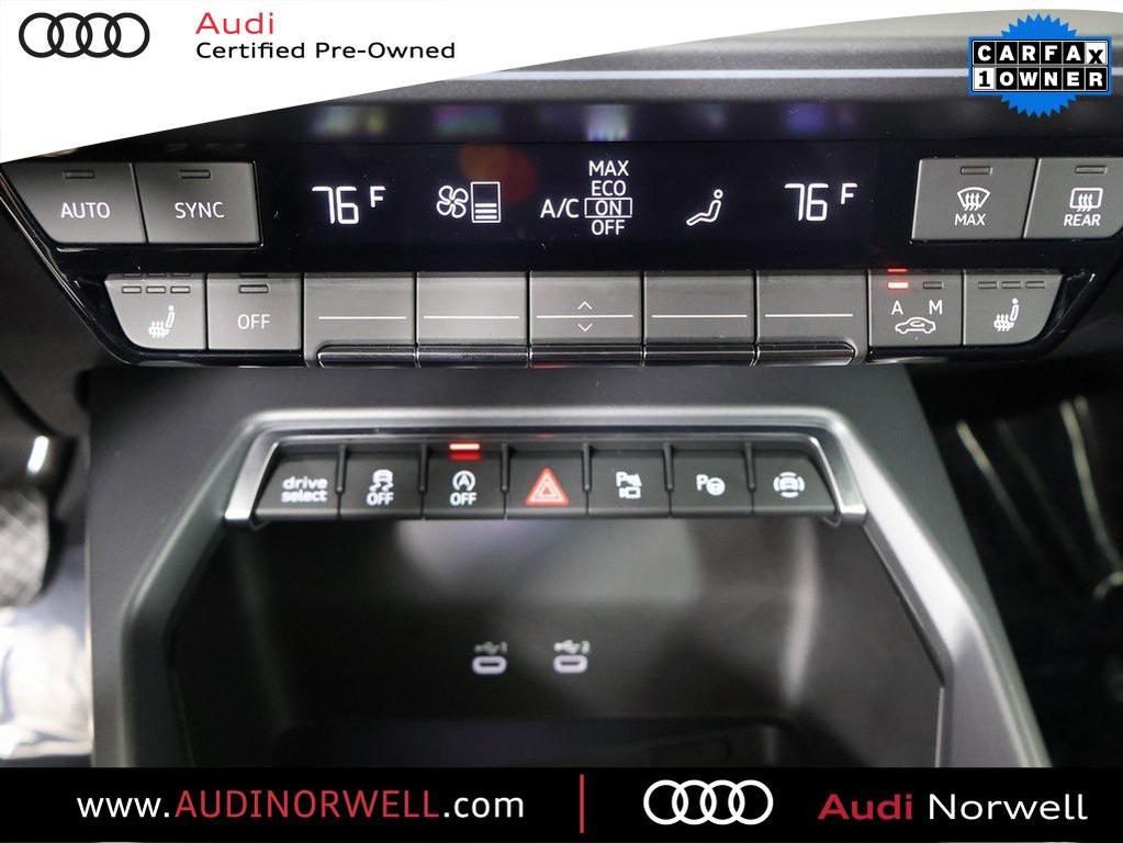 used 2025 Audi A3 car, priced at $33,990