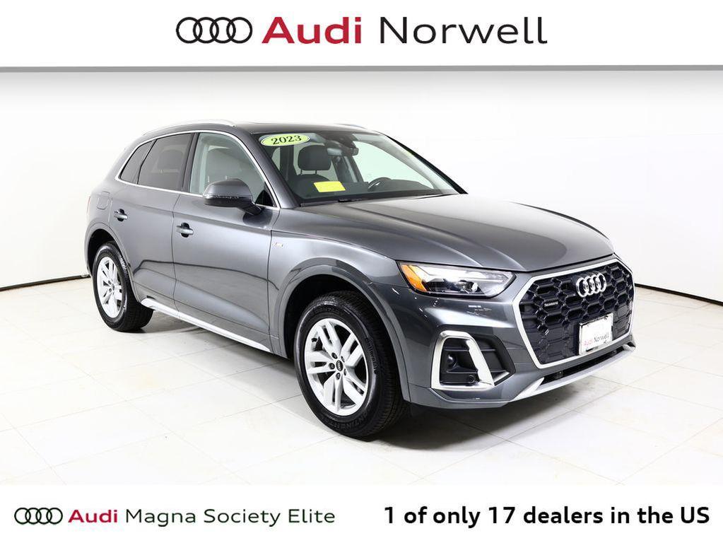 used 2023 Audi Q5 car, priced at $35,490